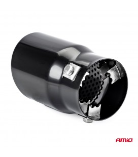 Muffler tail stainless steel black