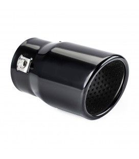 Muffler tail stainless steel black