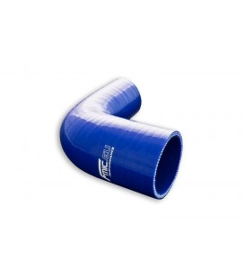 Silicone Reducer elbow 90' 63/76mm Black