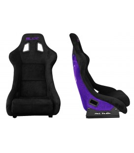 Sportinė sėdynė Slide KS2 premium black velour purple glitter