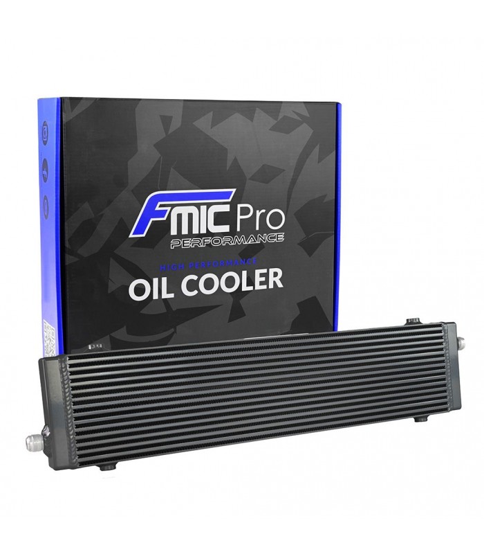 Oil Cooler FMIC.Pro 580 x 140 x 40 mm Asymmetrical Inlets black
