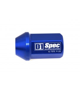 Racing lug nuts D1Spec Alu 12x1.5 blue