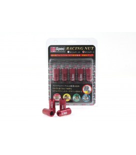 Racing lug nuts D1Spec HEX Alu 1.25 red