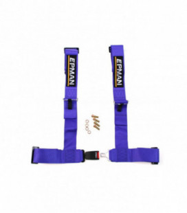 Racing seat belts 4p 3" EPMAN Purple