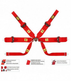 Racing Seat Belts OMP 811 Formula HANS SL FIA