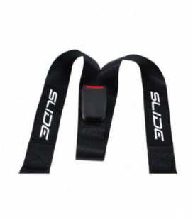 Racing seat belts SLIDE 3p 2" Black