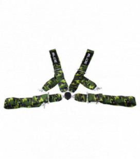 Racing seat belts SLIDE Quick 4p 3" Camo