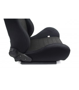 Racing seat DRAGO BRIDE BLACK material