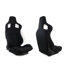 Racing seat GLOCK BLACK SUEDE