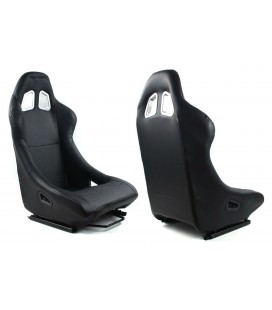 Racing seat MONZA RACE PLUS PVC - BLACK