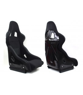 Racing seat RICO material BLACK