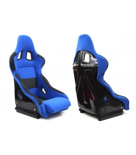 Racing seat RICO material BLUE