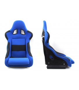 Racing seat RICO material BLUE