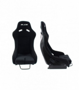 Racing seat SLIDE R1 material Black L