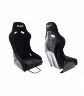 Racing seat SLIDE R1 material Black S