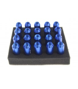 Racing wheel lug nuts JBR 60mm M12 x1.25 BLUE
