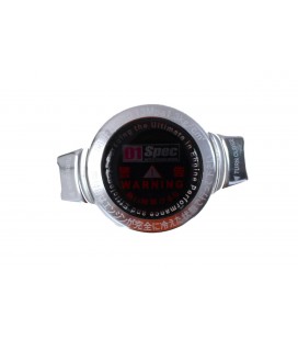 Radiator cap D1Spec 15mm Silver 1.3Bar