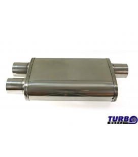 Rear Center Muffler 76mm TurboWorks LT 304SS