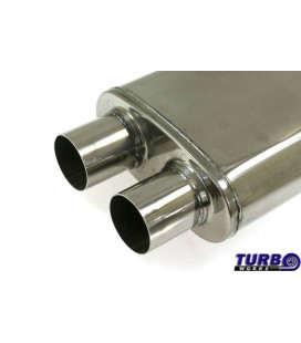 Rear Center Muffler 76mm TurboWorks LT 304SS