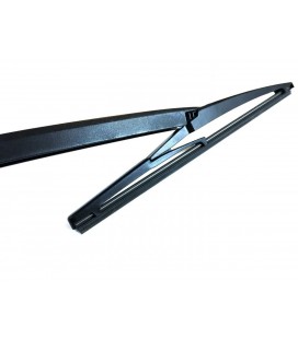 Rear dedicated silicon wiperblade with arm 300 mm