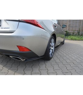 Rear Side Splitters Lexus IS Mk3 Facelift T