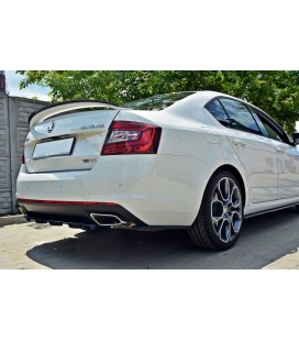 Rear Side Splitters Skoda Octavia III RS Facelift