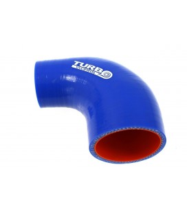 Reduction silicone elbow 90deg TurboWorks Pro Blue 15-20mm