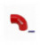 Reduction silicone elbow TurboWorks Red 90deg 76-83mm