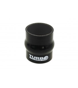 Silikoninis sujungimas antivibracinis TurboWorks juodas 57mm