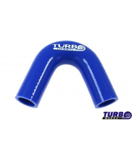 Silicone elbow TurboWorks Blue 135deg 28mm