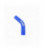 Silicone elbow TurboWorks Blue 45st 102mm XL
