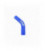 Silicone elbow TurboWorks Blue 45st 18mm