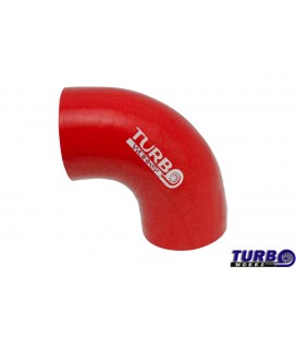 Silicone elbow TurboWorks Red 90deg 63mm