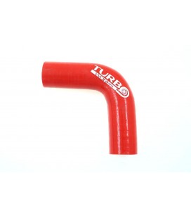 Silicone elbow TurboWorks Red 90st 102mm XL