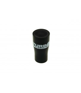 Silikoninis perėjimas TurboWorks juodas 19-25mm