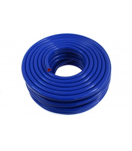 Silicone vacuum braided hose TurboWorks PRO blue 18mm