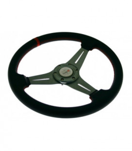 Steering wheel Pro 350mm offset:20mm Carbon Red