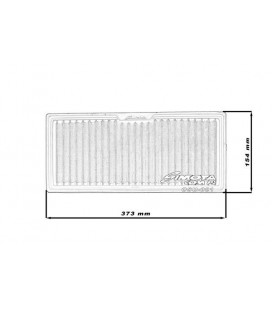 Stock replacement air filter SIMOTA OSU001 373X168mm