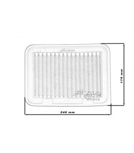 Stock replacement air filter SIMOTA OT013 240x175mm